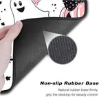 Keyboard Wrist Rest Set,Memory Foam Wrist Support Mouse Pad,31.5"x11.8" Desk Mat for Comfortable Typing & Pain Relief,Non-Slip Base for Office & Home Use - Cute Ghost Skull Pumpkin - Image 3