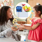 Qinyoung Back to School Teacher Gift Set, Plastic Cups, 12 Sets, Line - Image 6