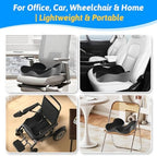 Dreamer Car Seat Cushion for Tailbone & Sciatica Pain Relief (Black & Gray) - Image 6