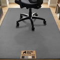 GORILLA GRIP Office Chair Mat for Hard Floors, Under Desk Rug, 58x46 Gray by GorillaGrip