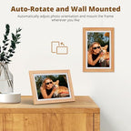 Dragon Touch Digital Picture Frame WiFi 10 inch IPS Touch Screen Digital Photo Frame Display, 32GB Storage, Auto-Rotate, Share Photos via App, Email, Cloud, Classic 10 - Image 6