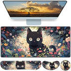 4-in-1 Mouse Pad Anime, Mouse Pad with Wrist Rest, by QOMOLAMA