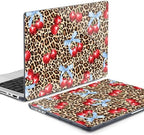 DONGKE Compatible with MacBook Pro 16 Inch Case (2026-2021 Release, M5 M4 M3 M2 M1 Pro/Max Chip), Plastic Hard Shell Cover with Keyboard Cover & Screen Protector for MacBook Pro 16", Leopard & Cherry - Image 6