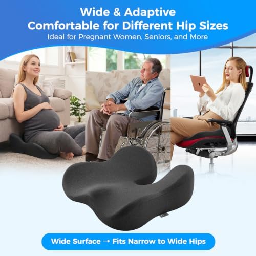 Dreamer Car Seat Cushion for Tailbone & Sciatica Pain Relief - Image 3