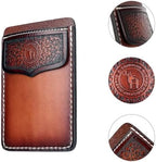 Tourbon Genuine Leather Pocket Protector for Men Durable Tool Pouch for Jeans Shirts Pocket Sleeve for Pens and Tools - Image 7