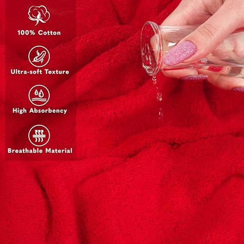 American Soft Linen 100% Cotton Luxury Turkish Towels, 2PC 35x70 Bath Sheet - Image 4