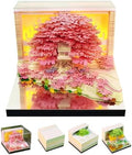 3D Calendar 2027,3D Memo Pad Time Piece Calendar 2027 Creative Desk Calendar Art Paper Sculpture Tree House, 2027 Tear Off Calendar DIY Decorative Gift by Easolay