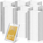 SATINIOR 350 Pcs Clear 100 Pt Magnetic Card Holders for Trading Cards by SATINIOR