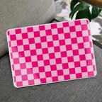 MEEgoodo 4-in-1 Printed Case for MacBook Neo 13 inch 2026 Release Model A3404, Laptop Hard Shell Cases with Keyboard Skin & Screen Protector & Webcam Covers, Rose&Light Pink Checkerboard - Image 6
