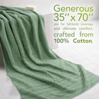 American Soft Linen 100% Cotton Luxury Turkish Towels, 35x70 XL Bath Sheet - Image 2