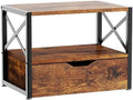IBUYKE 2 Tier Desktop Printer Stand with Drawer Storage TLJ006H by IBUYKE