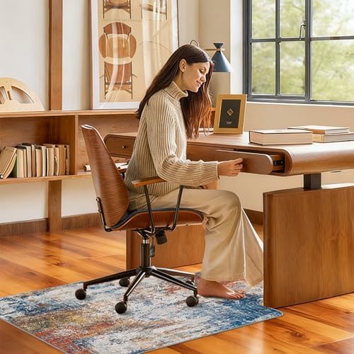 Office Chair Mat for Hardwood Floor & Tile Floor,36"X 48"-Convex Multii - Image 5