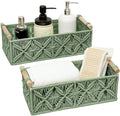 Boho Decor Basket for Toilelt Paper Storage Baskets for Organizing by HOSROOME