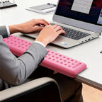 Leolee L-Shaped Desk Long Wrist Rest Elbow 60CM, Pink Arm Rest for Desk - Image 5