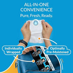 iCloth Screen Cleaning Wipes Individually Wrapped Travel Size Streak-Free 24 Large Wipes(Pack of 2) - Image 2