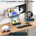 Laptop Screen Extender, 15.6" Fhd Portable Monitor With Dual Stands - Image 5