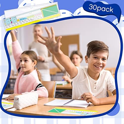 Chinco 30 Pcs Self Adhesive Clear Index Card Pockets,18 x 4 Inches - Image 3