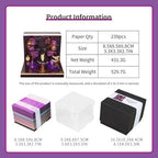 3D Calendar 2027,Time Piece Calendar 2027 With LED Lights,3D Art Calendar Memo Pad,Mysterious Purple Dragon Desktop Decoration,Tear-Away 3D Paper Art Notepad,Christmas Gift,New Year Gift (Mysterious Purple Dragon) - Image 3