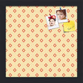 PinPix 12x12 inch Cork Bulletin Board. This Decorative Framed Pin Board Comes with Diamonds in Red and Yellow Design and Satin Black. Ideal for Home, Office Decor or School (PinPix-333) by PinPixBulletinBoards