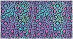 ALAZA Leopard Print Cheetah Purple 3 Ring Binder 1.5 Inch Three Ring Office Binders w/clipboard & 3 Pockets, Hold 200 Sheets, 1pc - Image 2
