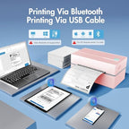 Thermal Shipping Label Printer 4x6 Bluetooth Label Maker for Small Business - Image 2
