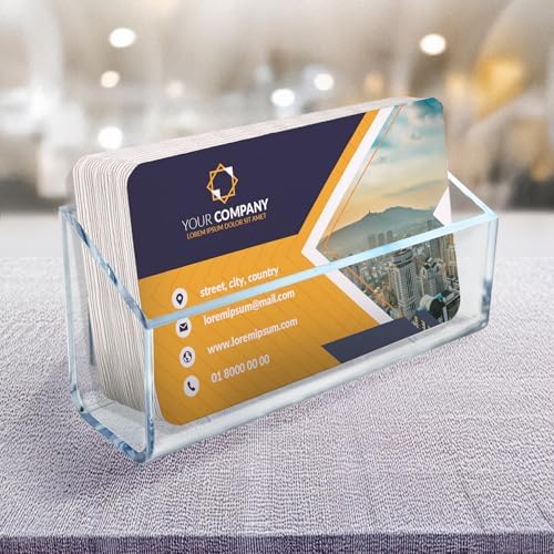 Azar Displays 252016 Business Card Pocket With Adhesive Tape Card Holders (pack of 10) - Image 4