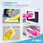 AIDEA Microfiber Cleaning Cloth White-600PK, Soft Microfiber Towels for Cars, Absorbent Cleaning Rags, Lint-Free Streak-Free Wash Cloths for House, Kitchen, Window,11.5"×11.5" - Image 7