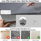 AiBOB Office Chair Mat for Carpet, 36" x 48" Clear Design for Gaming - Image 2