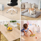 [Tempered Glass] 36" x 55" Glass Office Chair Mat for Carpet - Image 5