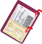 StoreSMART® - Maroon-Back Auto Insurance & ID Card Holders - 50 Pack - RFS20-MM50 - Image 3