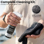 EVEO® Screen Cleaner Spray Kit (Streak-Free) TV Screen Cleaner for Smart TV, LCD, LED, OLED | Computer Screen Cleaner Spray and Wipe Microfiber Cloth - TV, Monitor, Laptop, iPad, Car - 6.7oz 4 Pack - Image 4