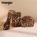Wrangler Keychain Wristlet Wallets for Women Western Dual Pouch Wristlet Credit Card Holder Wallet - Image 6