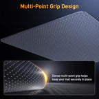 Office Chair Mat for Low-Pile Carpet, 36 in Round, Carpet Protector - Image 4
