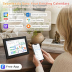 10.1-Inch Digital Wall Calendar—No Subscription Smart Home Scheduling - Image 4
