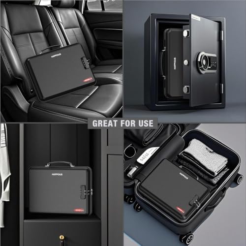 Fireproof Document Organizer with Lock, Fireproof Document Box - Image 6