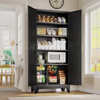 GAIOUS 71" Tall Metal Storage Cabinet with 2 Doors and 4 Adjustable Shelves by GAIOUS