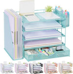 gianotter 5-Tier Desk Organizer with Drawers and File Holders by gianotter