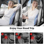 BEBAS Ergonomic Lumbar Support Pillow for Car, Memory Foam Car Back Cushion - Image 6