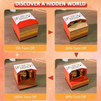 3D Calendar 2027 with Light Tear Away Timepiece Calendar for Desktop Decor - Image 2