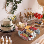 13.8" Acrylic Number Charcuterie Tray, Fillable Charcuterie Box (Number 6) - Image 6