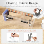 Lifewit Trading Card Storage Box with Handle, Fit for Toploader, 3 Pcs - Image 5