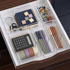 Expandable Drawer Organizer:22 Packs 3-Size Adjustable Makeup Organizer - Image 4