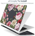 Batianda LumiArt Case for MacBook Air 13.6" M2-M5 Chip, Vintage Rose - Image 4