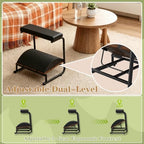 Double Step Foot Rest Under Desk, 5-Height Adjustable - Image 3