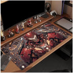 Game Mouse Pad Gaming Laptop Pad-Anime Desk Mat-Anime Mousepad-Gaming Mouse Pad PC Keyboard Waterproof and Non-Slip(GAOD-07,700x300mm) by Unknown