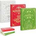 3 Pcs Christmas Coffee Table Books, Decorative Notebook by Seeloowy