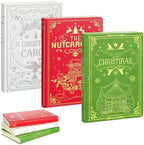 3 Pcs Christmas Coffee Table Books, Decorative Notebook by Seeloowy