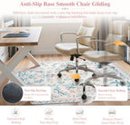 iCasso Office Chair Mat for Hardwood Floor, 48"X 60" Convex Pink - Image 4