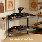 CanKing Desk Clamp Shelf, 16 Inch Corner - Image 6