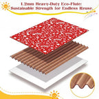 24 Pcs Desk Dividers for Students, Heavy Privacy Boards, Vivid - Image 3